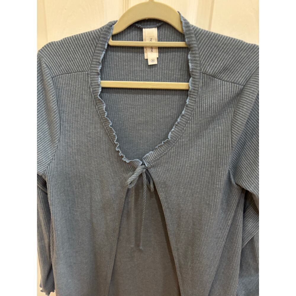Honey Me Oversized‎ Cardigan Size Medium - Light Blue - Picture 2 of 6